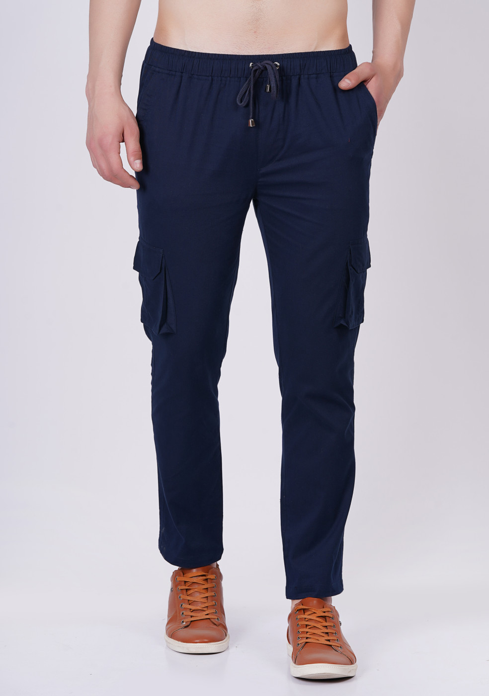 mid rise cargo pants men