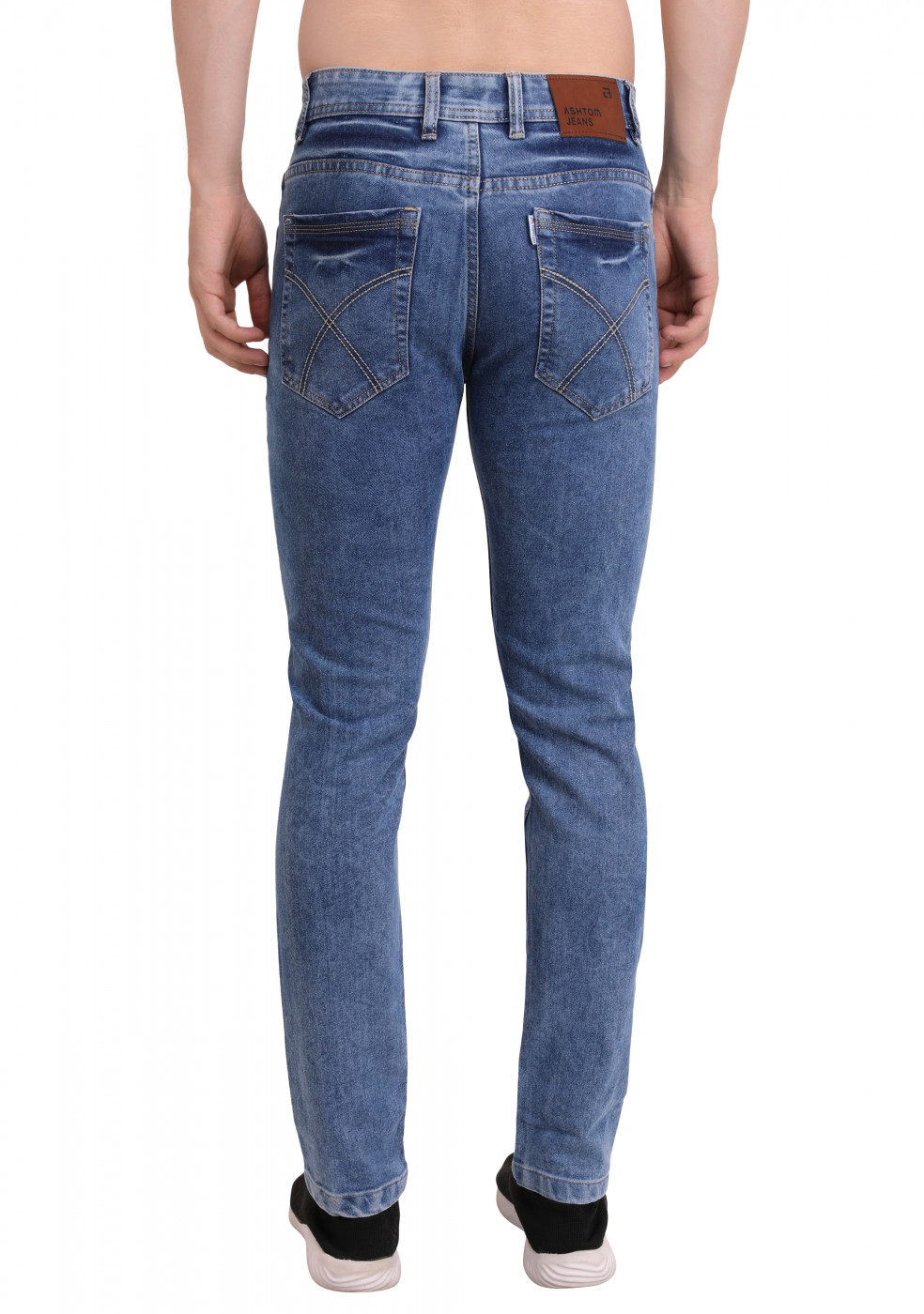 ASHTOM Blue Trendy Jeans For Men