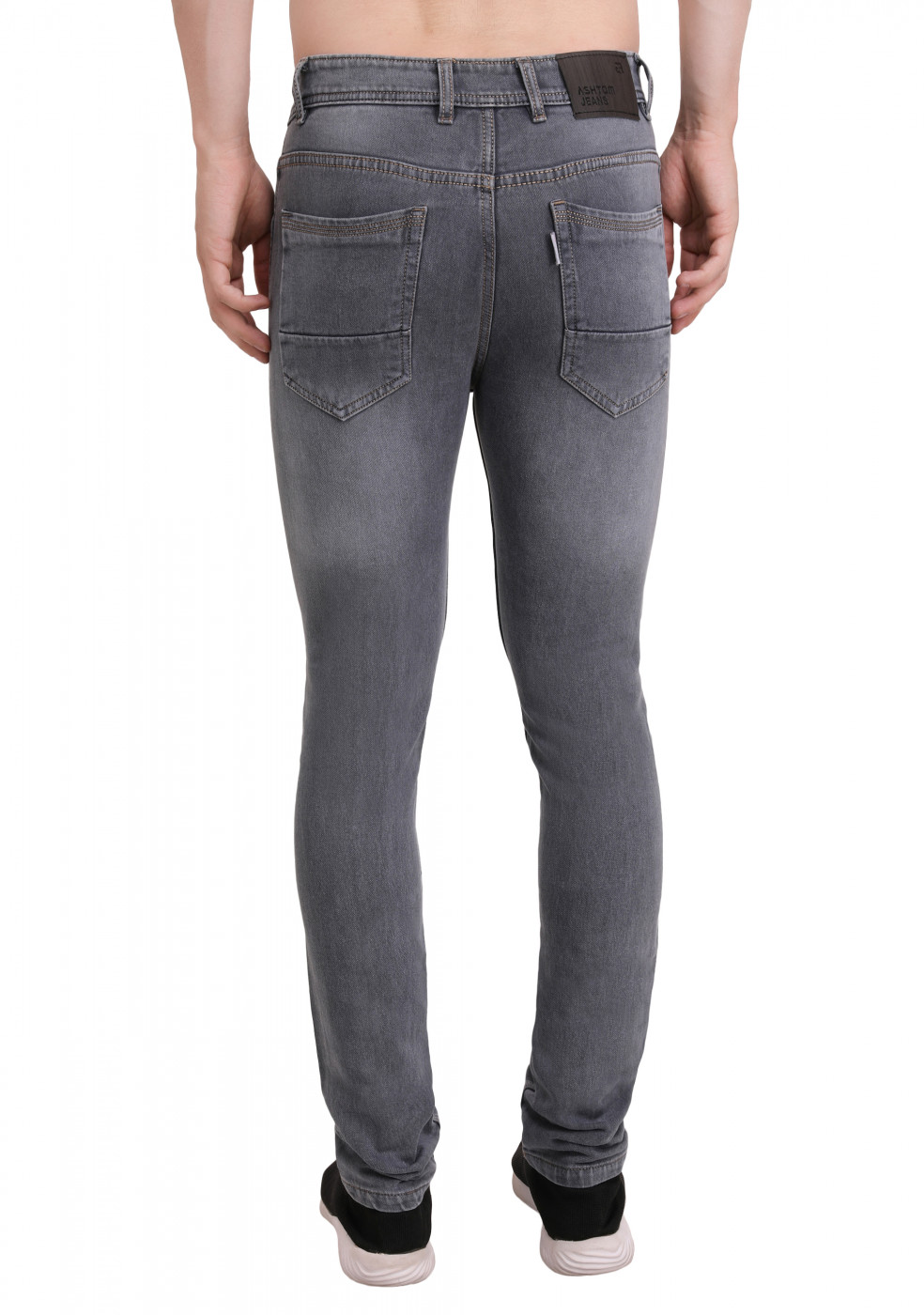 Gray Shaded Jeans For Men