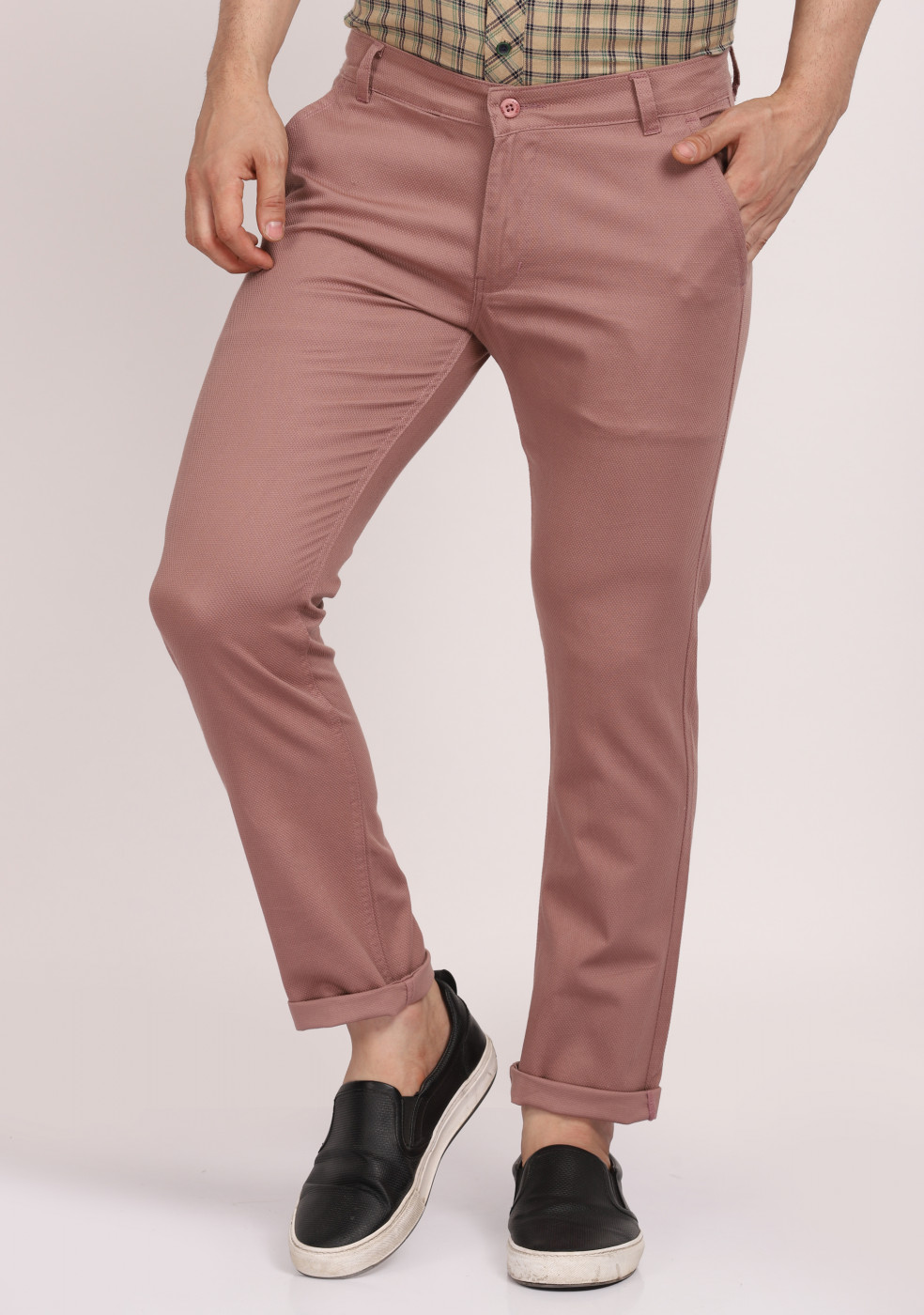 ASHTOM Casual Cotton Trouser Regular Fit For Men