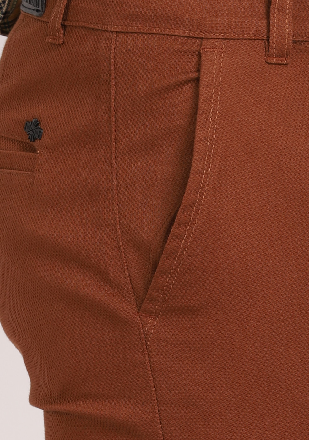 ASHTOM Copper Formal Cotton Trouser Regular Fit For Men