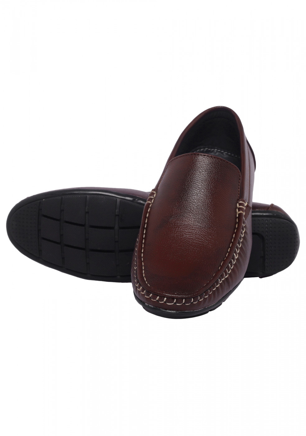 XSTOM Brown Loafers For Men
