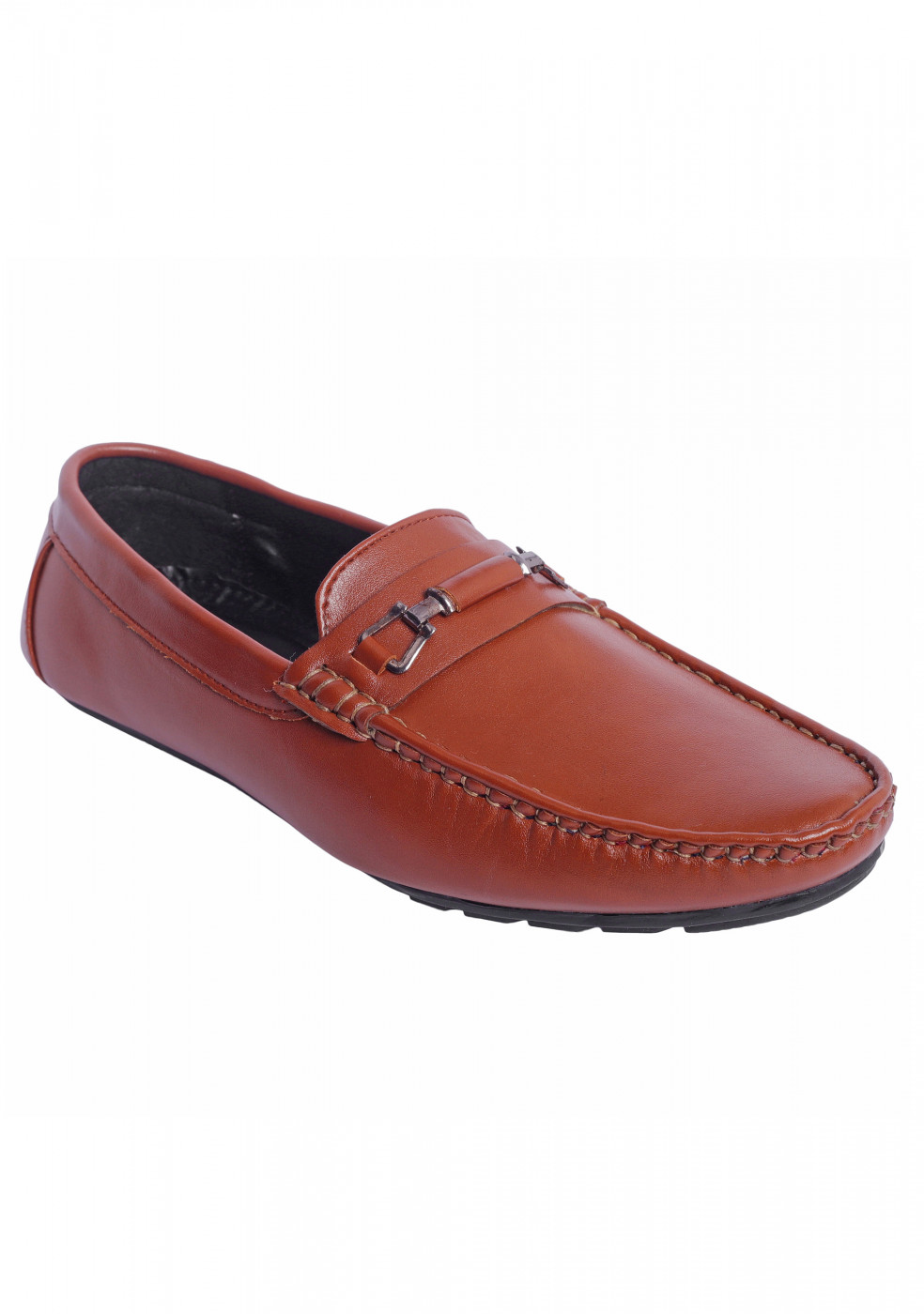 XSTOM Stylish TAN Color Loafers For Men