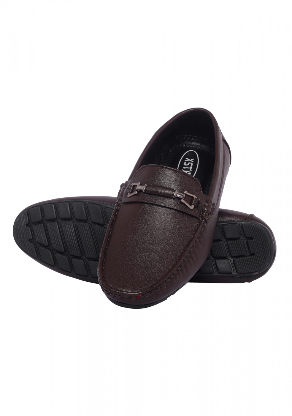 XSTOM Stylish Brown Loafers For Men