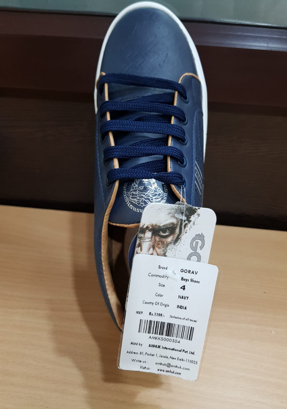 Stylish Sneakers Blue Color For Kids