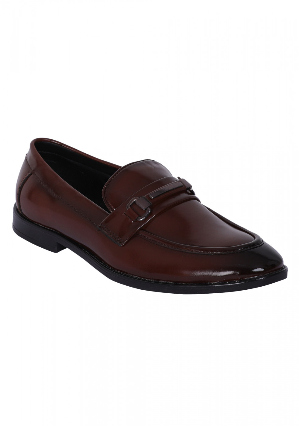 XSTOM Stylish Formal Brown Color Shoes For Men
