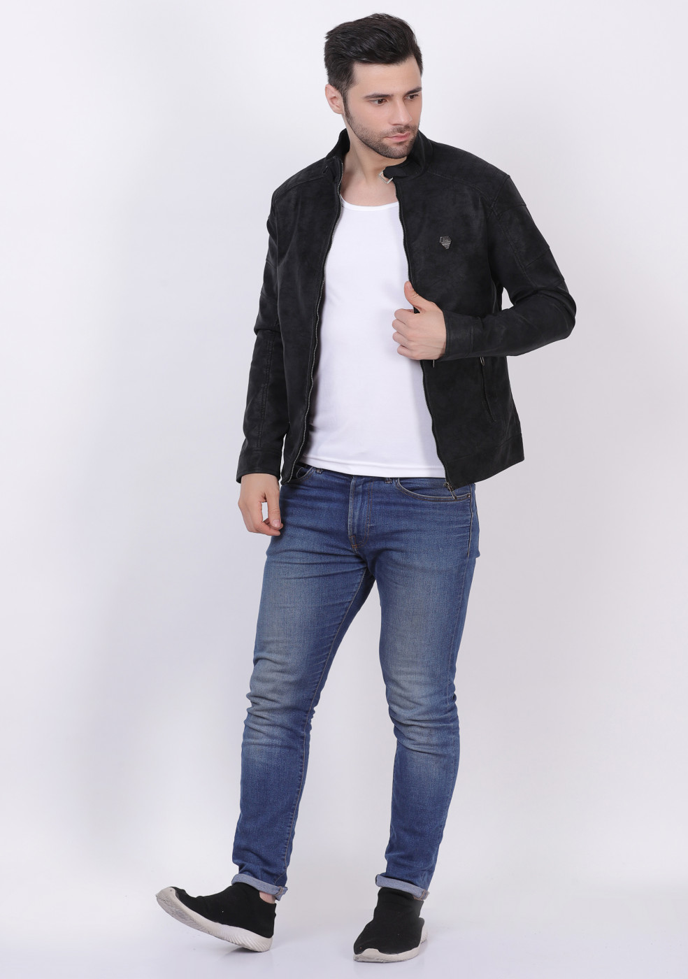 Multi Colour Men Full Sleeves Breathable Comfortable Light Weight Stylish  Black Jackets at Best Price in Vadodara | Mahi Collection