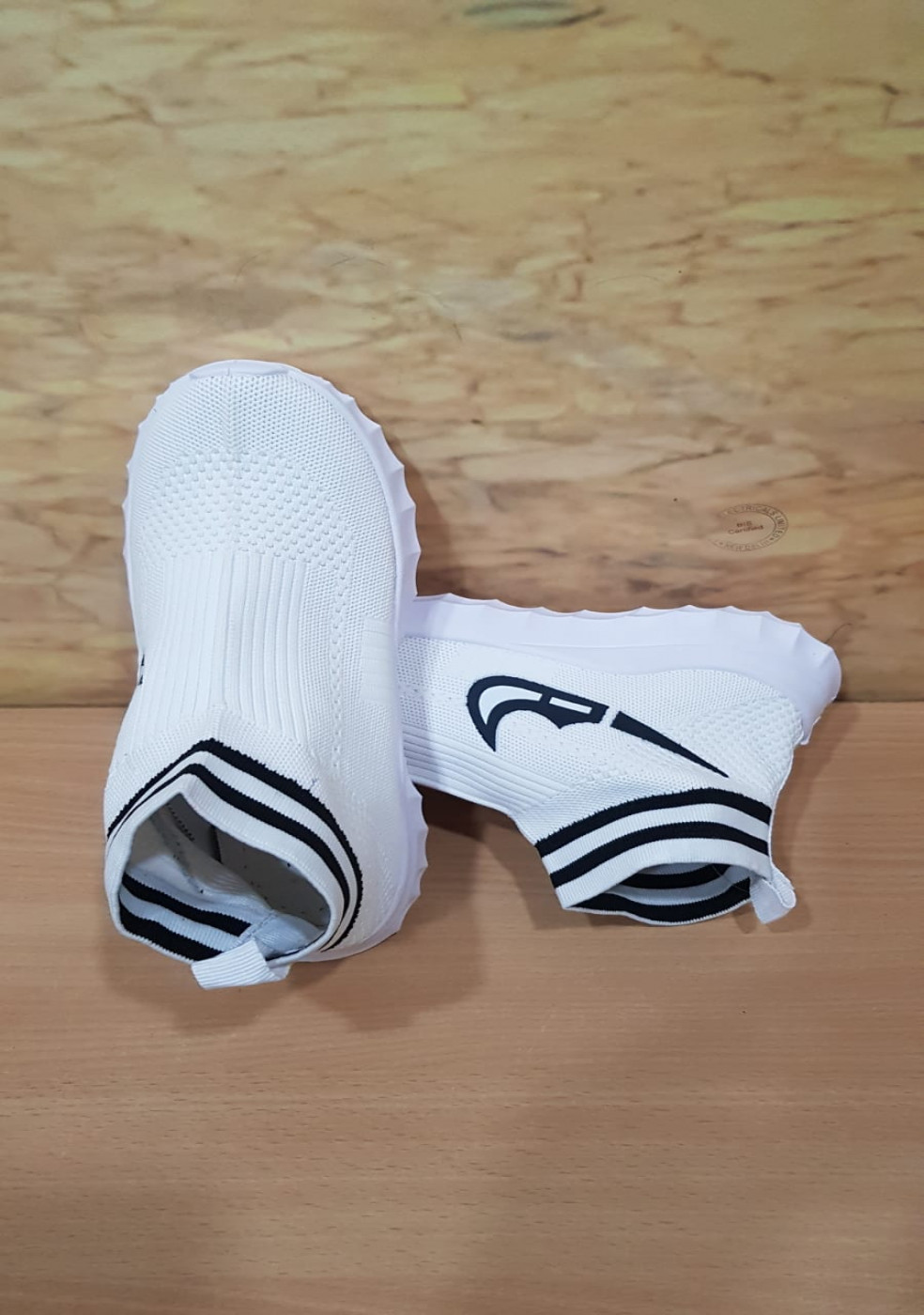 Men's White Sports Shoes Without lace