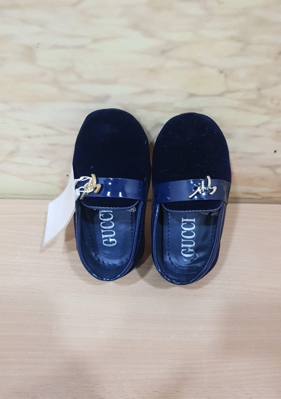 Blue Kids Casual Shoes Without laces