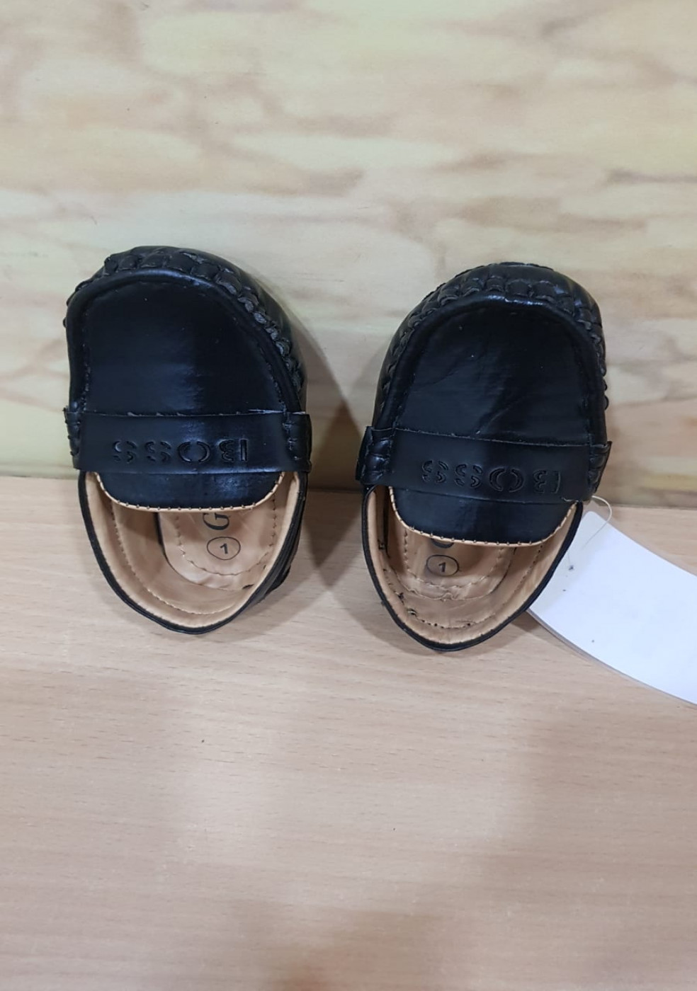 Black Kids Casual Shoes Without laces