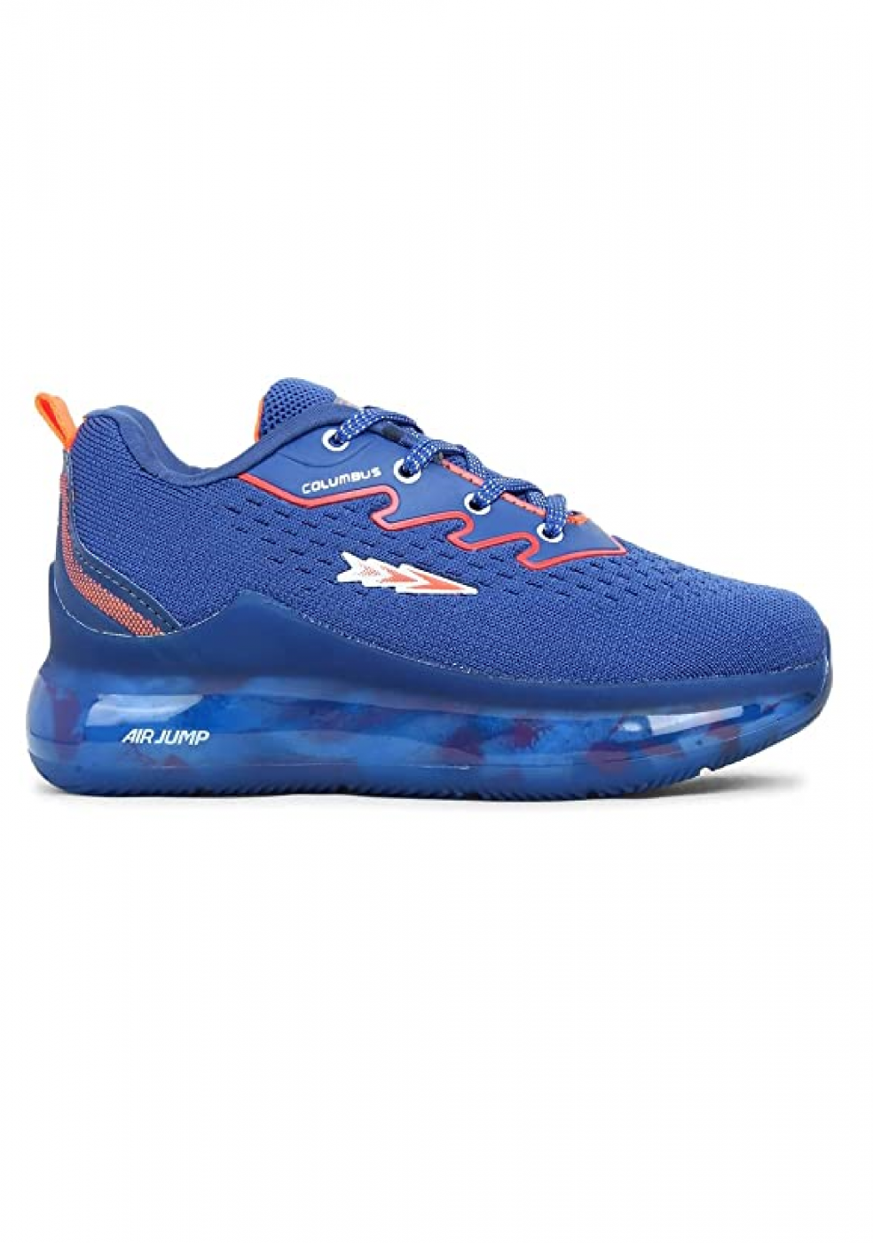 Columbus Kids Blue Sports Shoes With laces