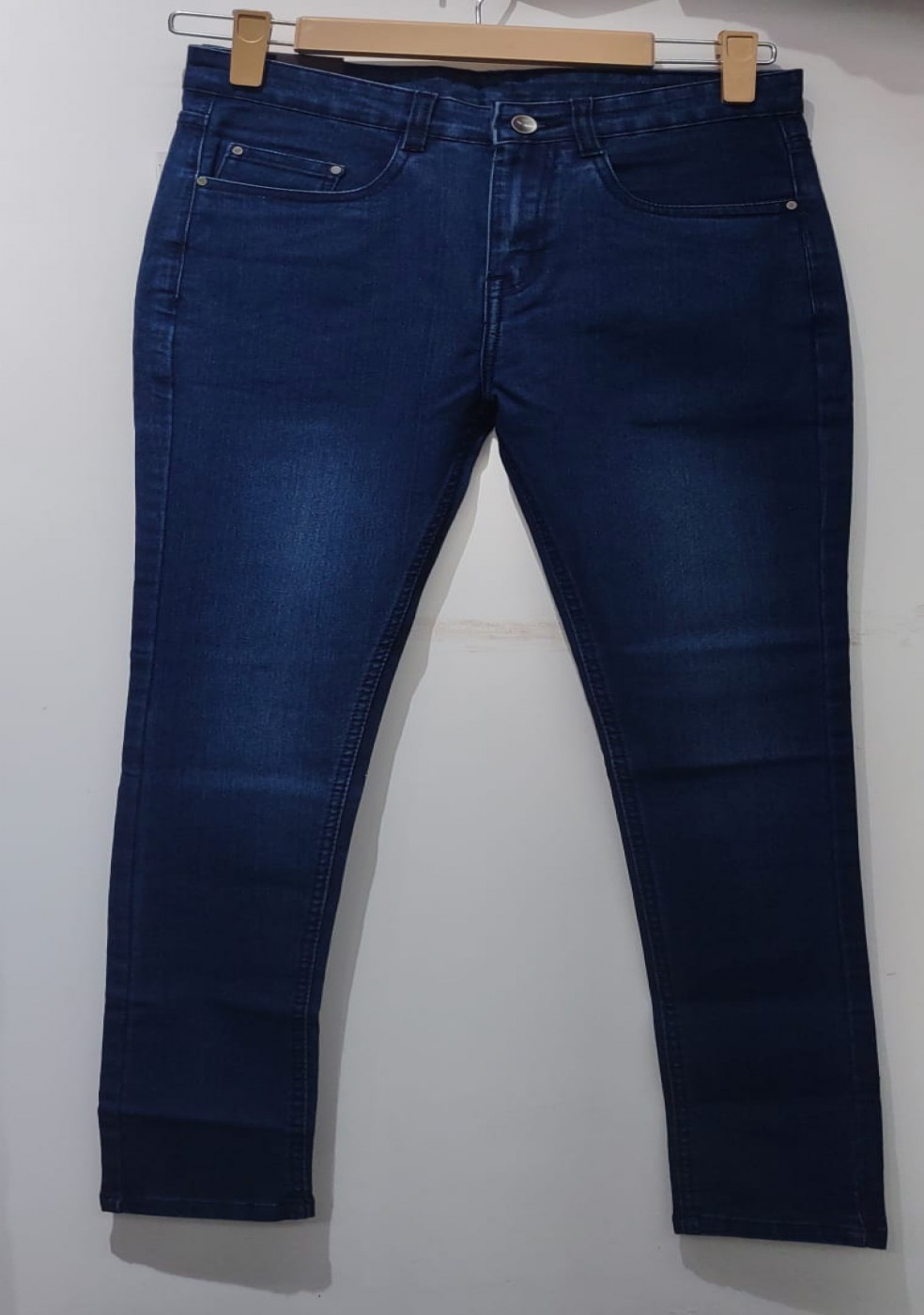 Women Blue Stretchable Cotton Jeans