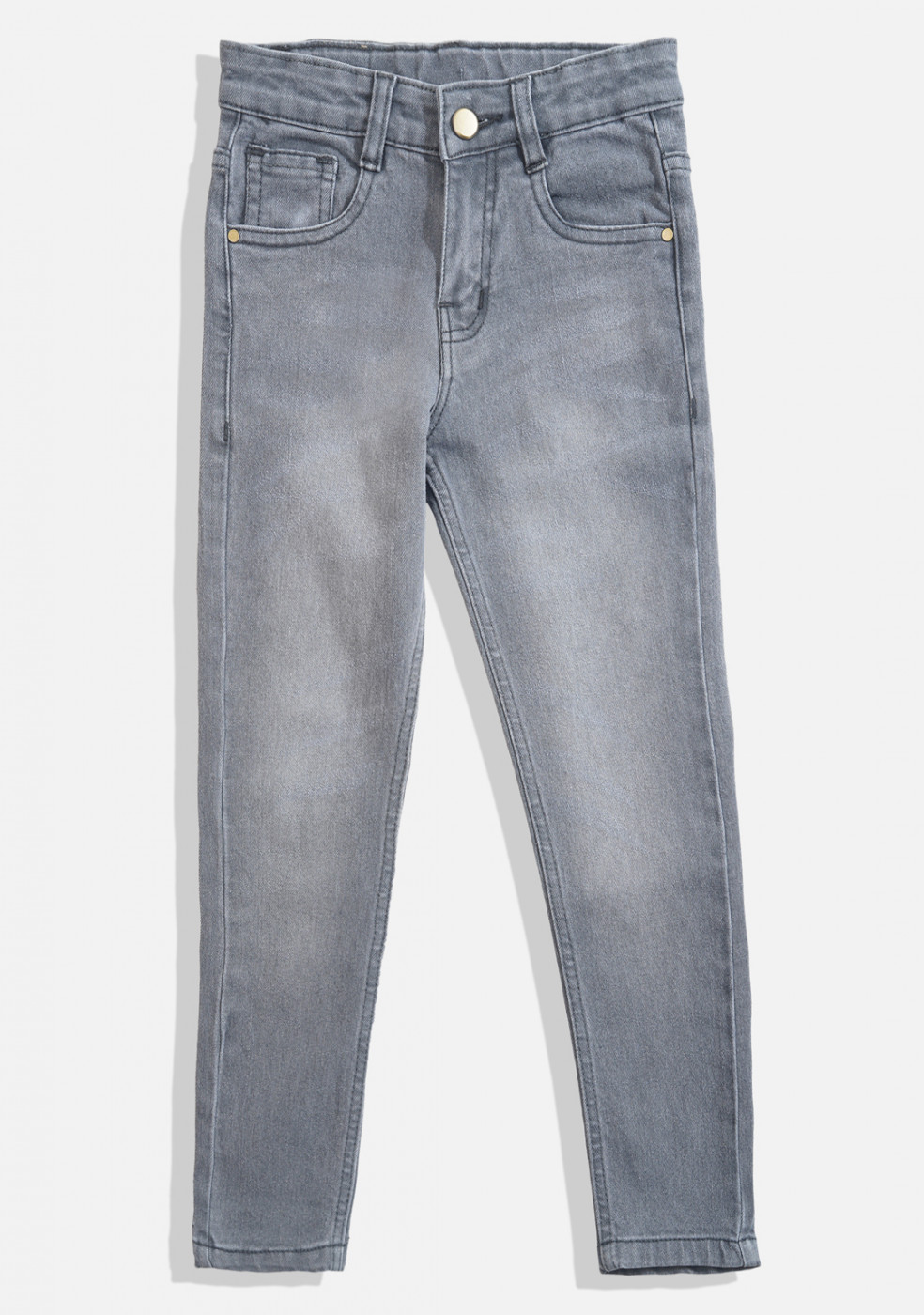 Gray Denim Jeans For Boys