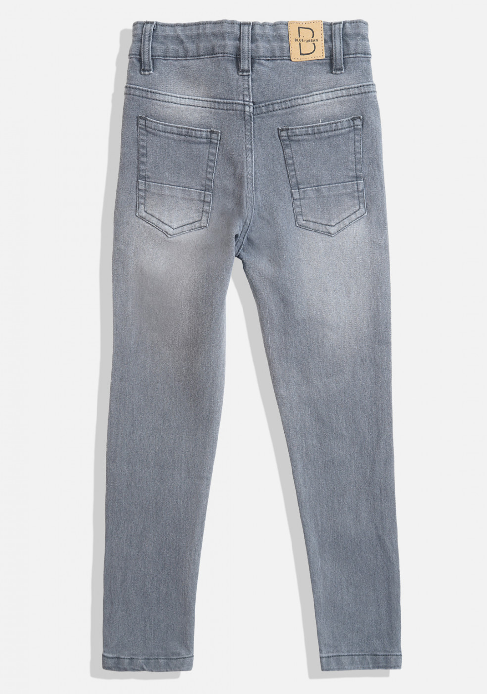 Gray Denim Jeans For Boys