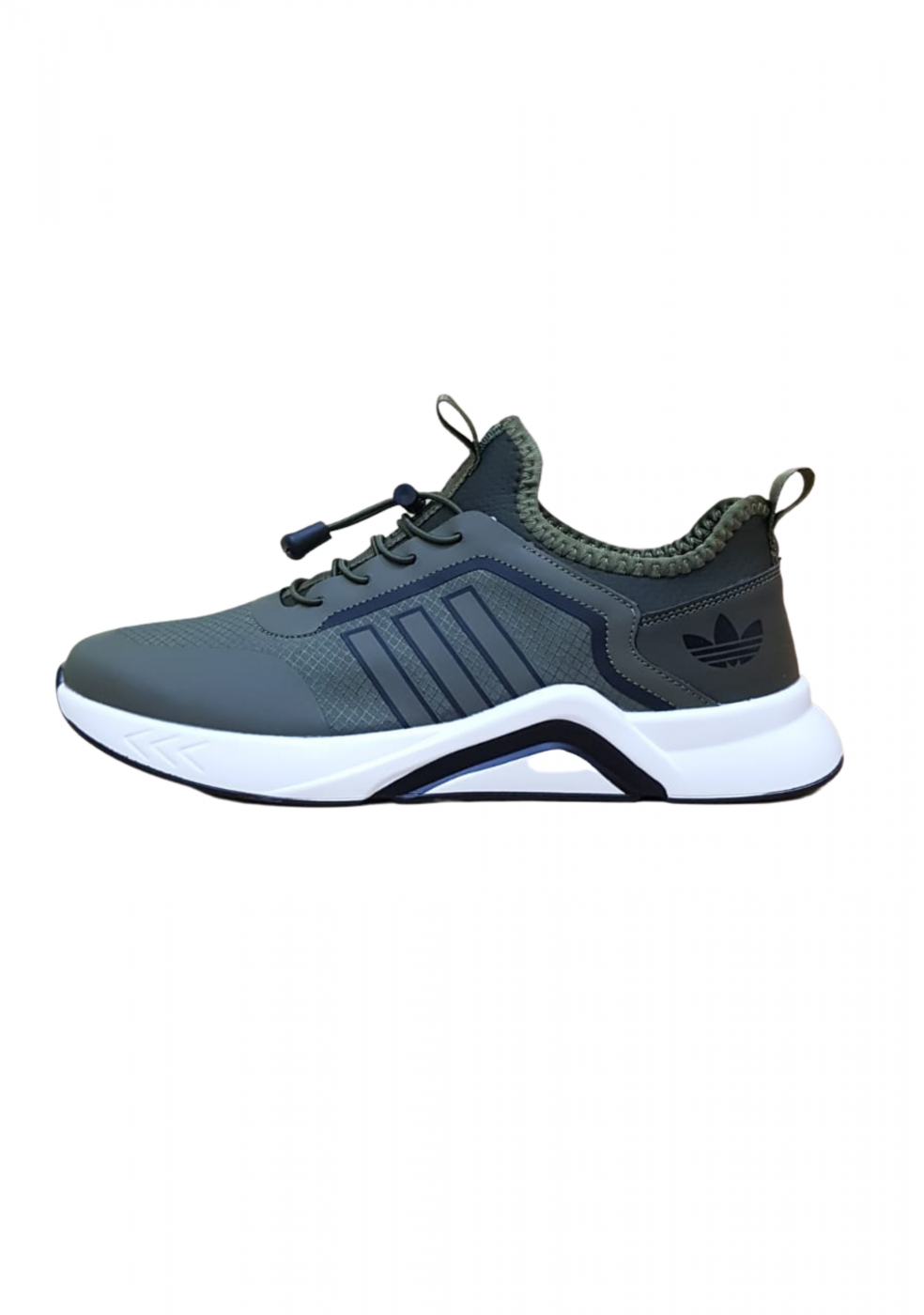MAGNETT Army Green Sports Shoes For Men