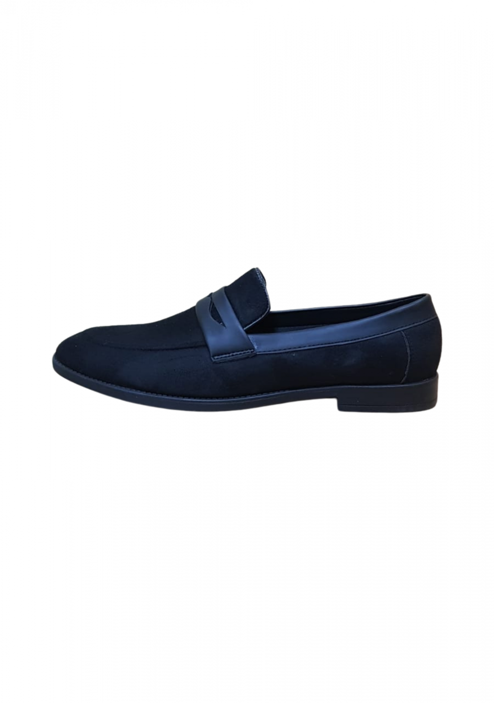 XSTOM Black Formal Shoes For Men