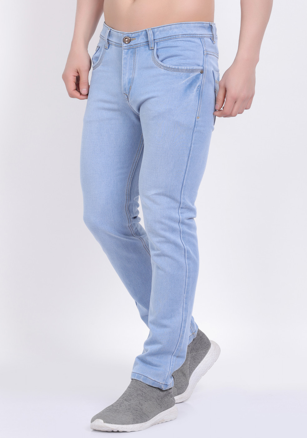 ICE Stretchable Cotton Jeans For Men