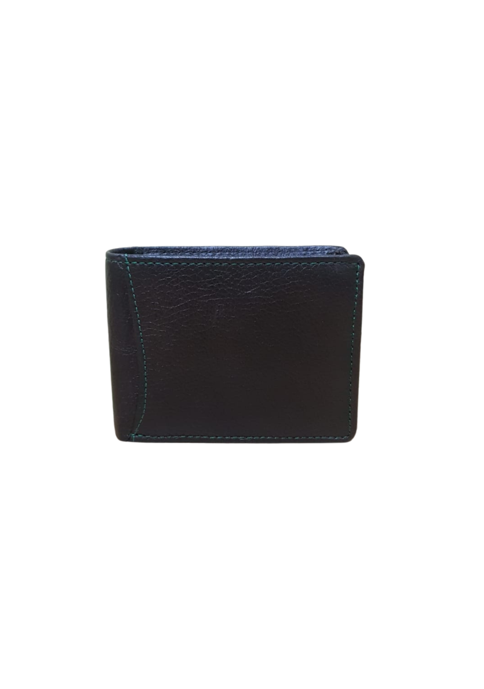 Men Textured Leather Two Fold Wallet