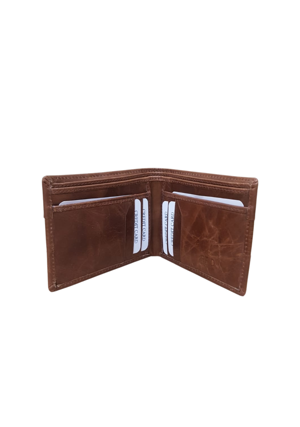 Leather Two Fold Wallet