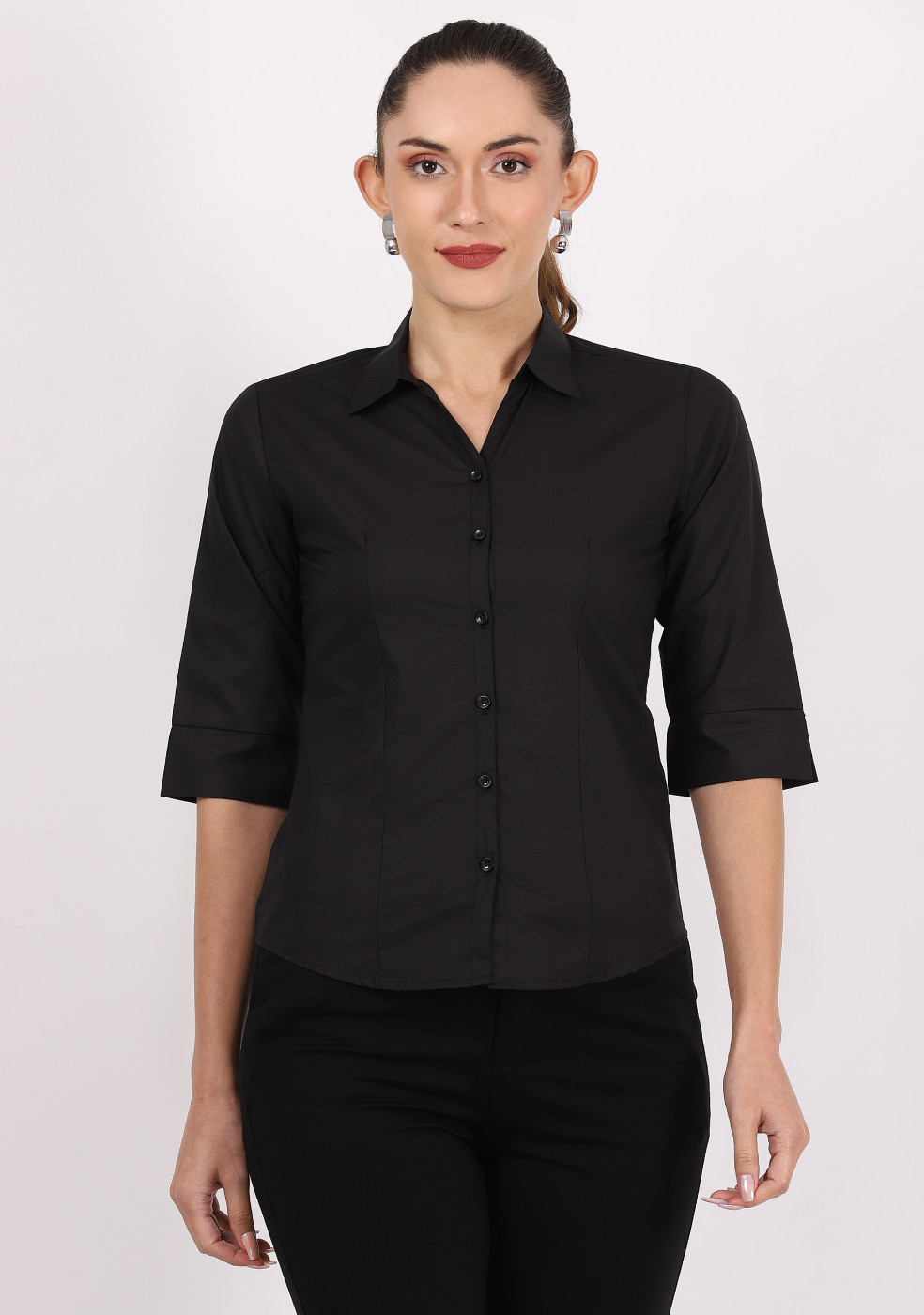 Zx3 Plain Formal Shirt For Women