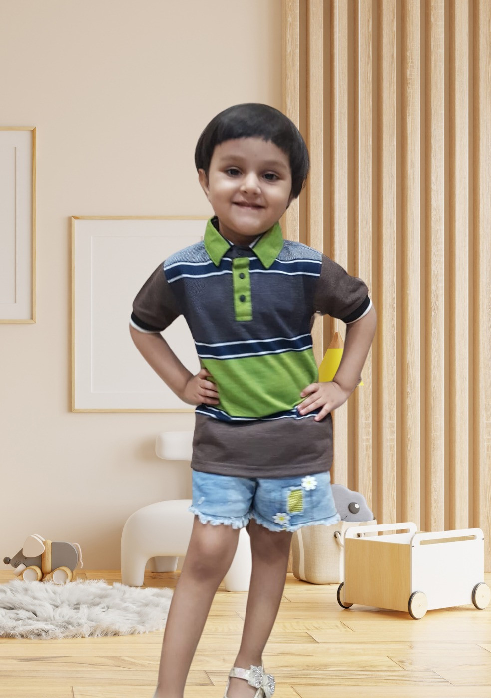 Stylish Polo T-shirts For Kids
