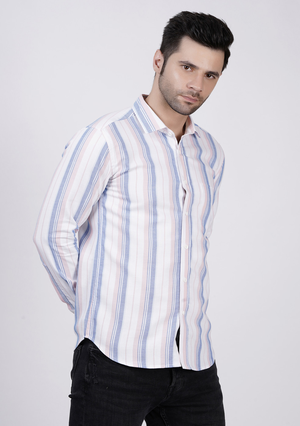 OXFORD Regular Fit Solid Cotton Casual-Shirt