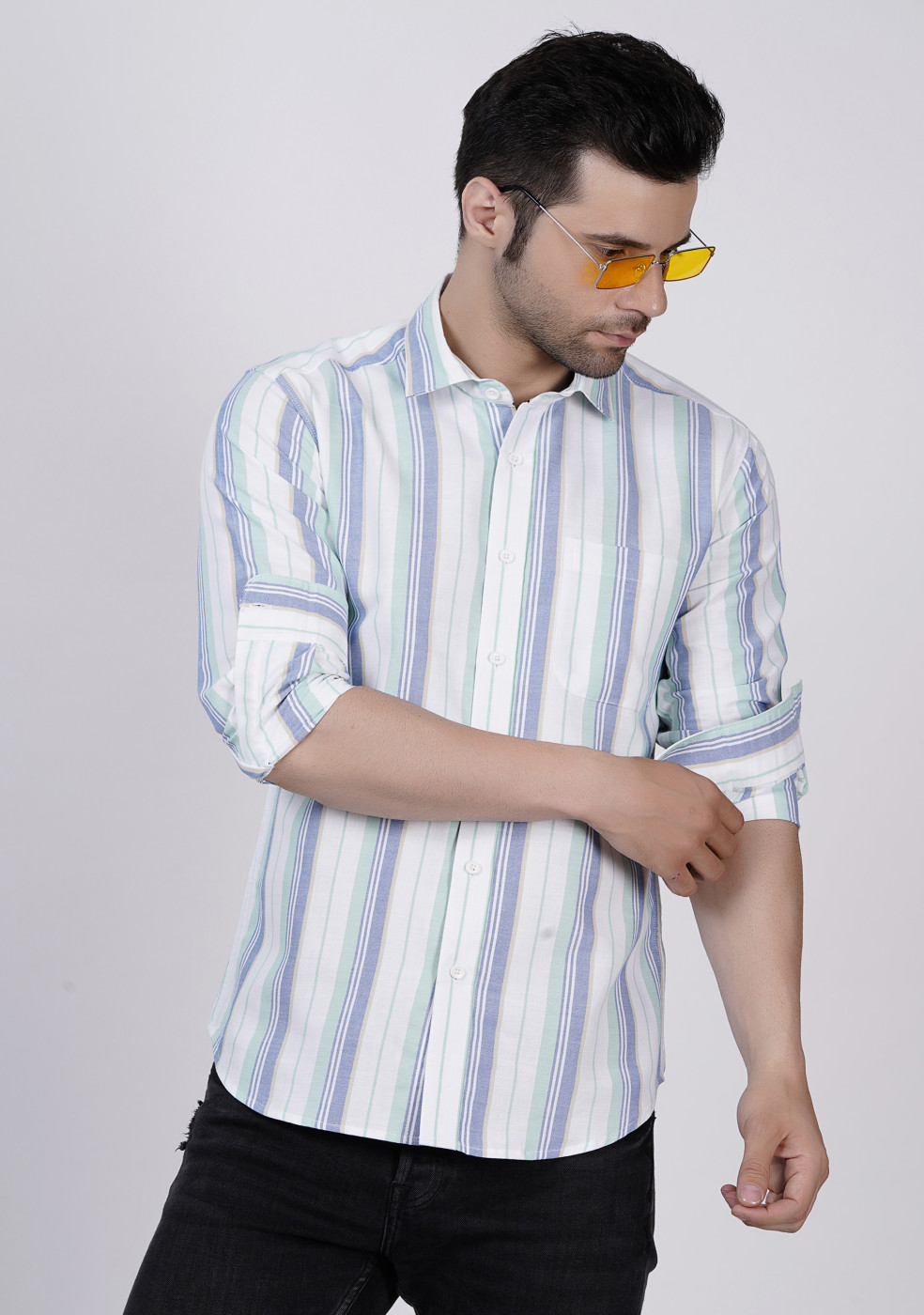OXFORD Regular Fit Solid Cotton Casual-Shirt