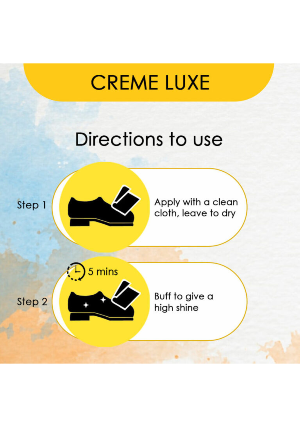 PRO Care Creme luxe leather shoe cream