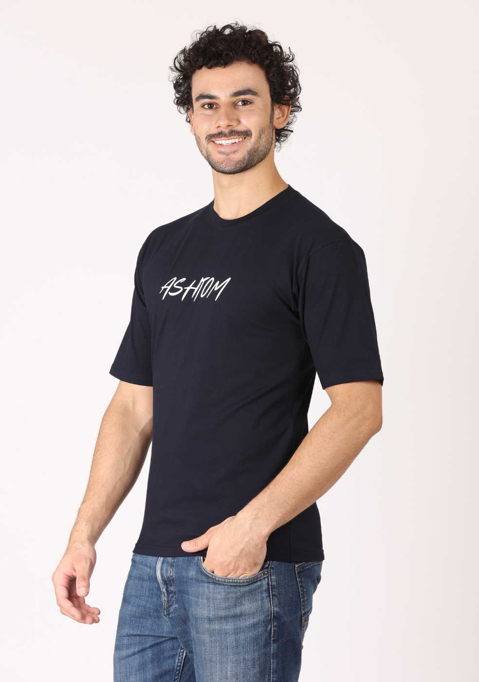 Men's Half-Sleeve Round Neck T-Shirts