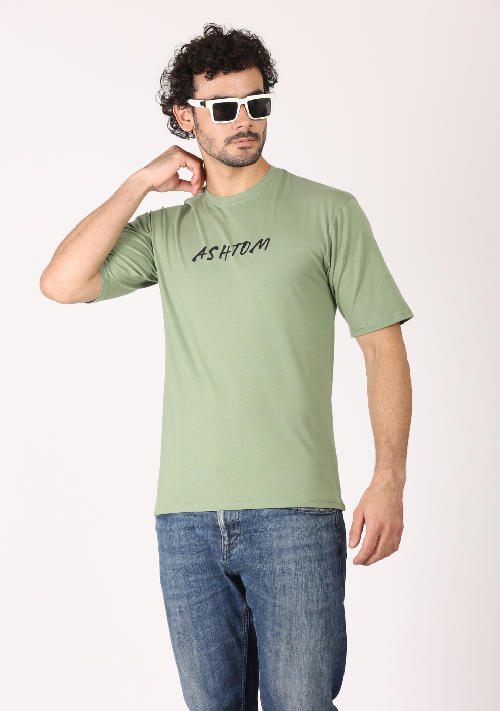 Men's Half-Sleeve Round Neck T-Shirts