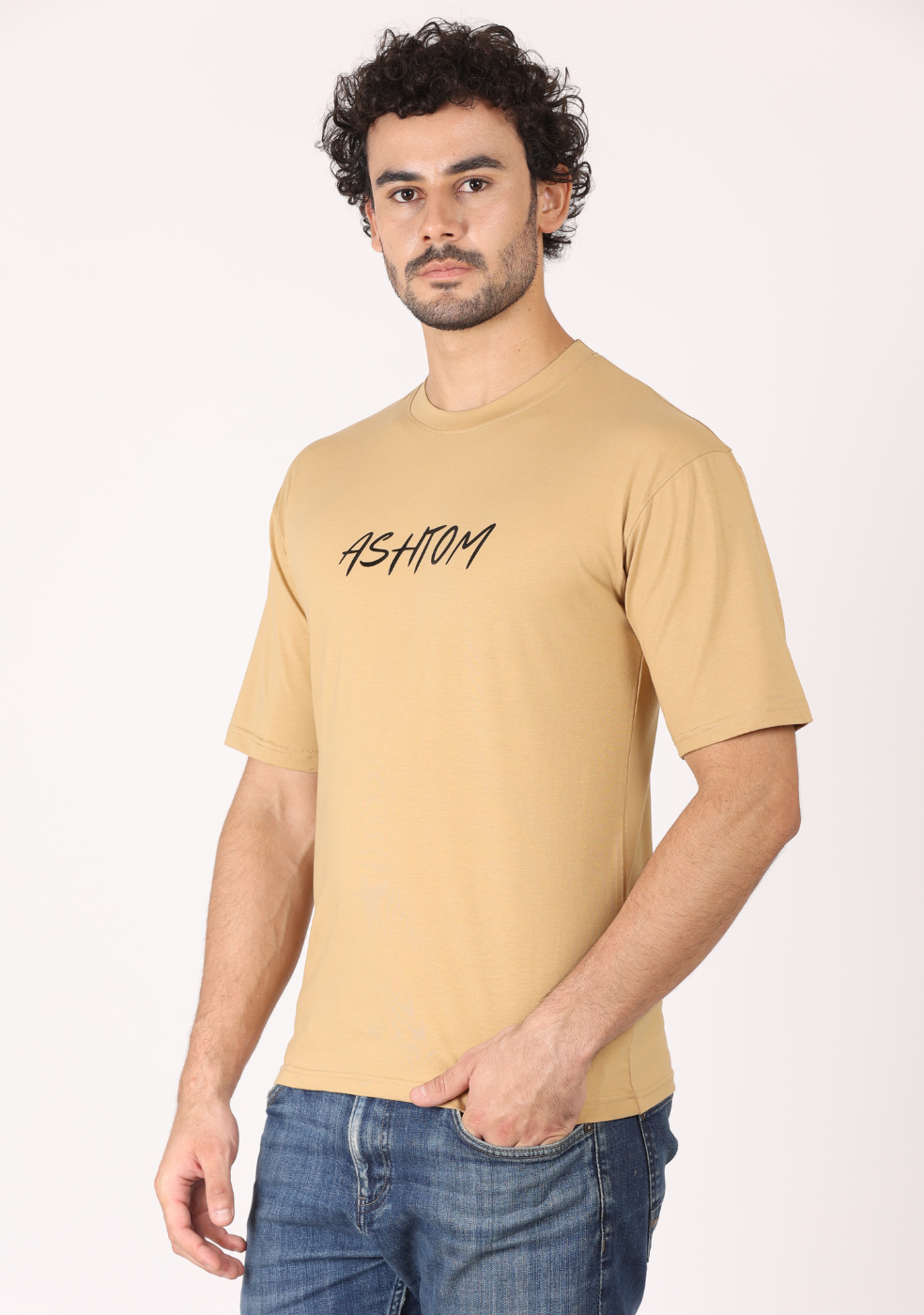 Men's Half-Sleeve Round Neck T-Shirts