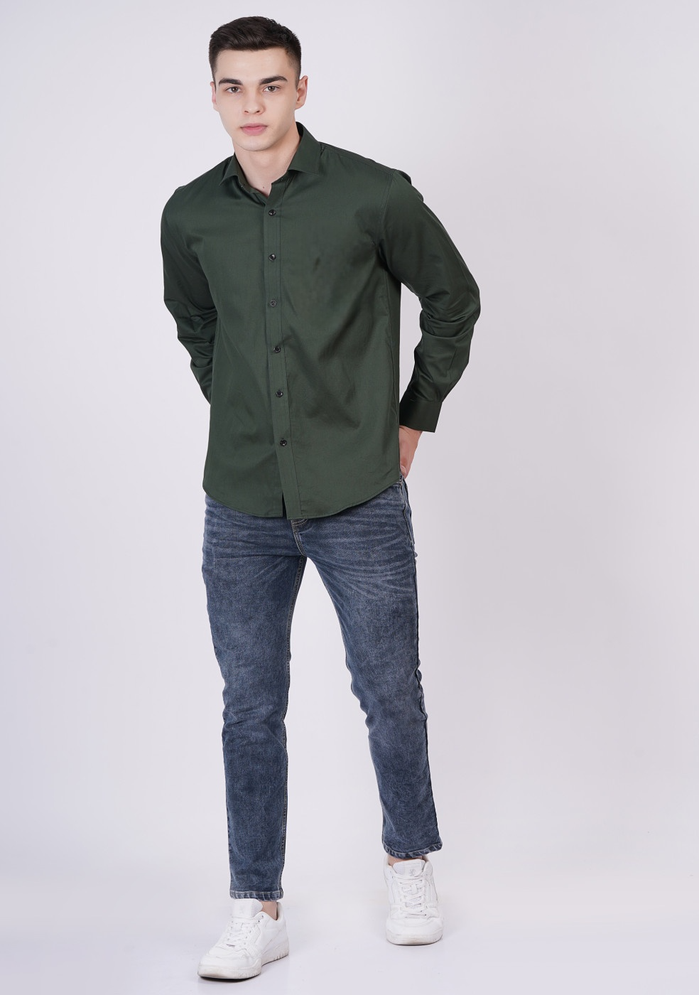 Men Shirt Without Pocket