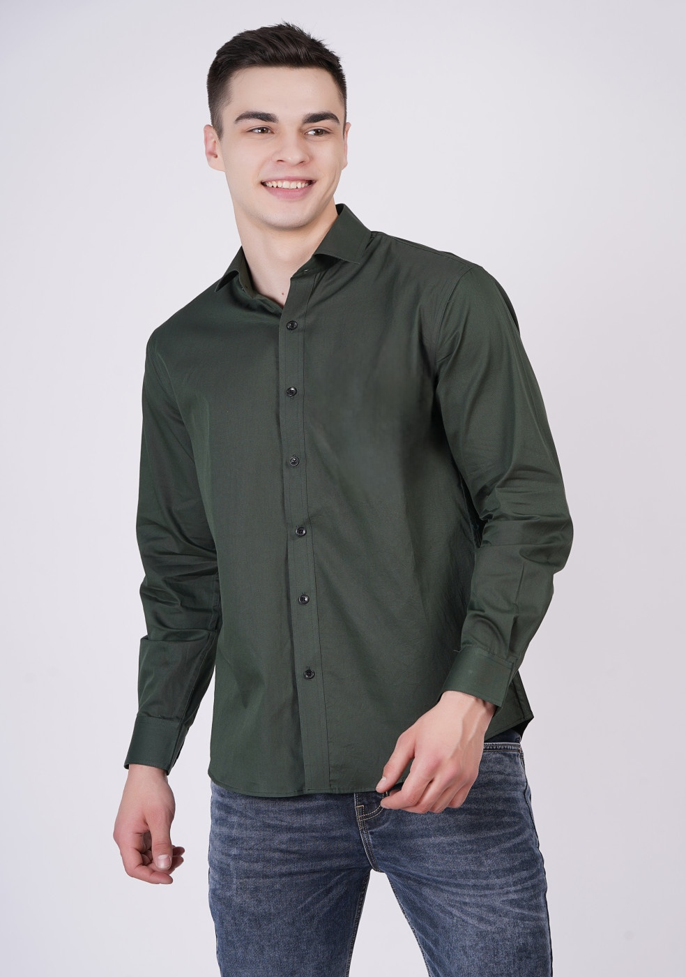 Men Shirt Without Pocket