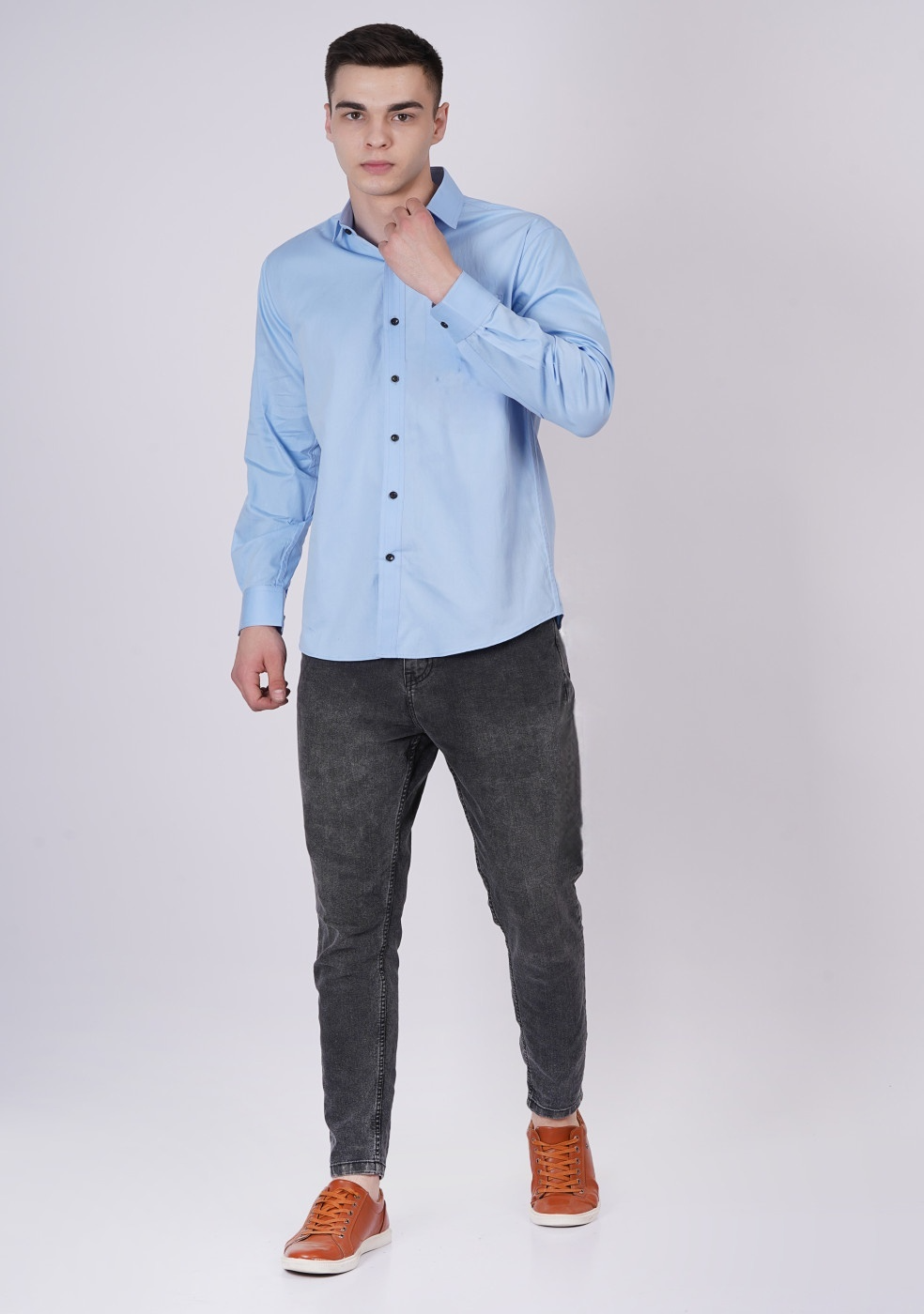 Men Shirt Without Pocket