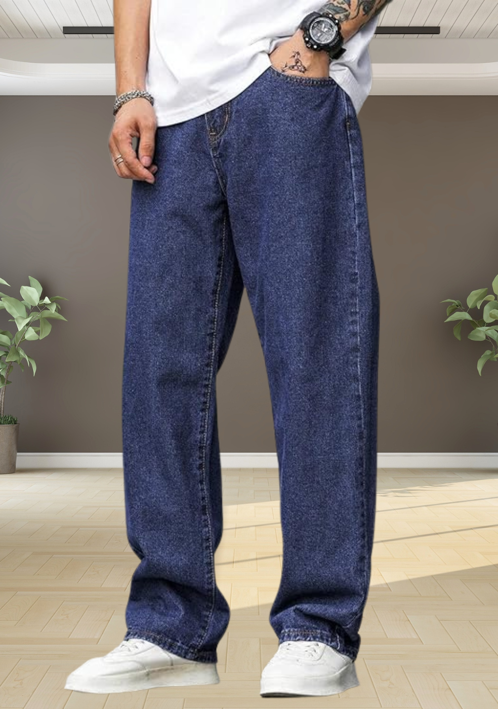 Baggy Denim Jeans For Men