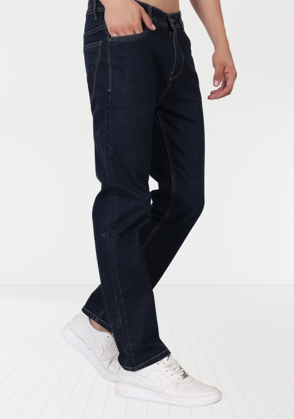 Regular Fit Denim Jeans For Men