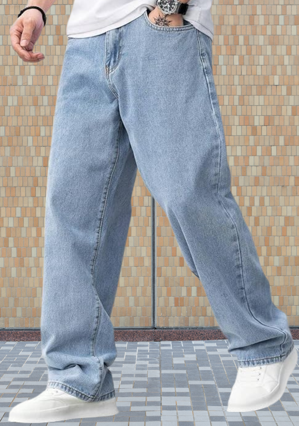 Baggy Denim Jeans For Men