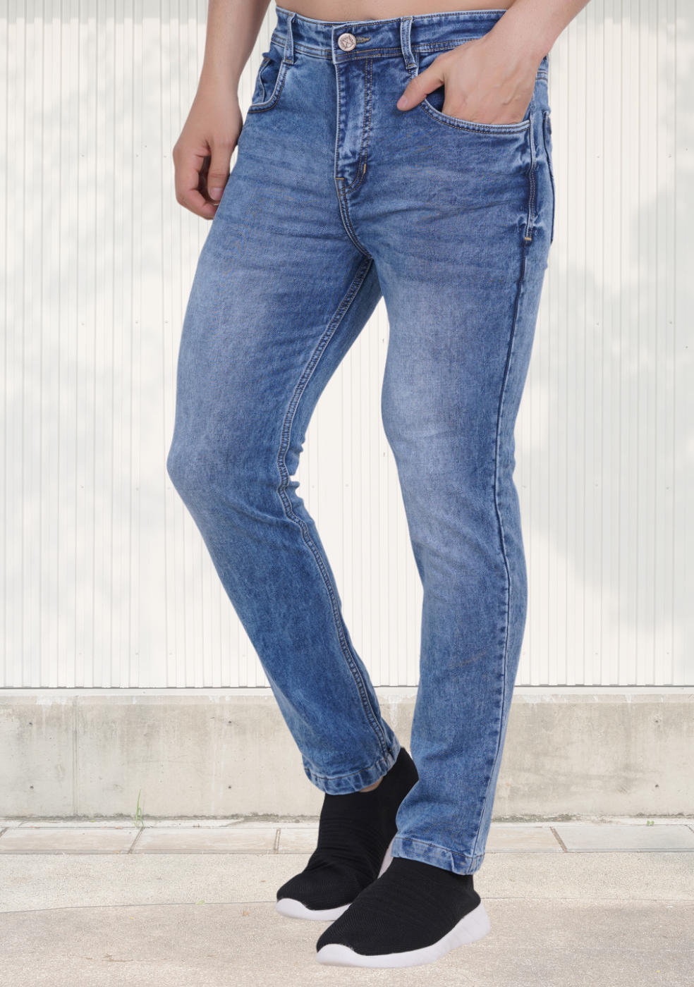 Men Blue Denim Jeans