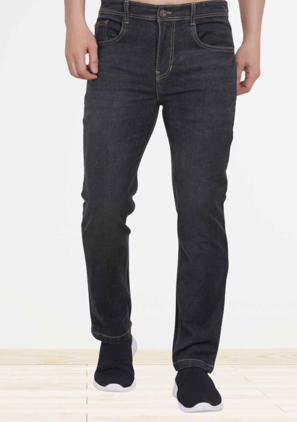 Black Denim Jeans for Men