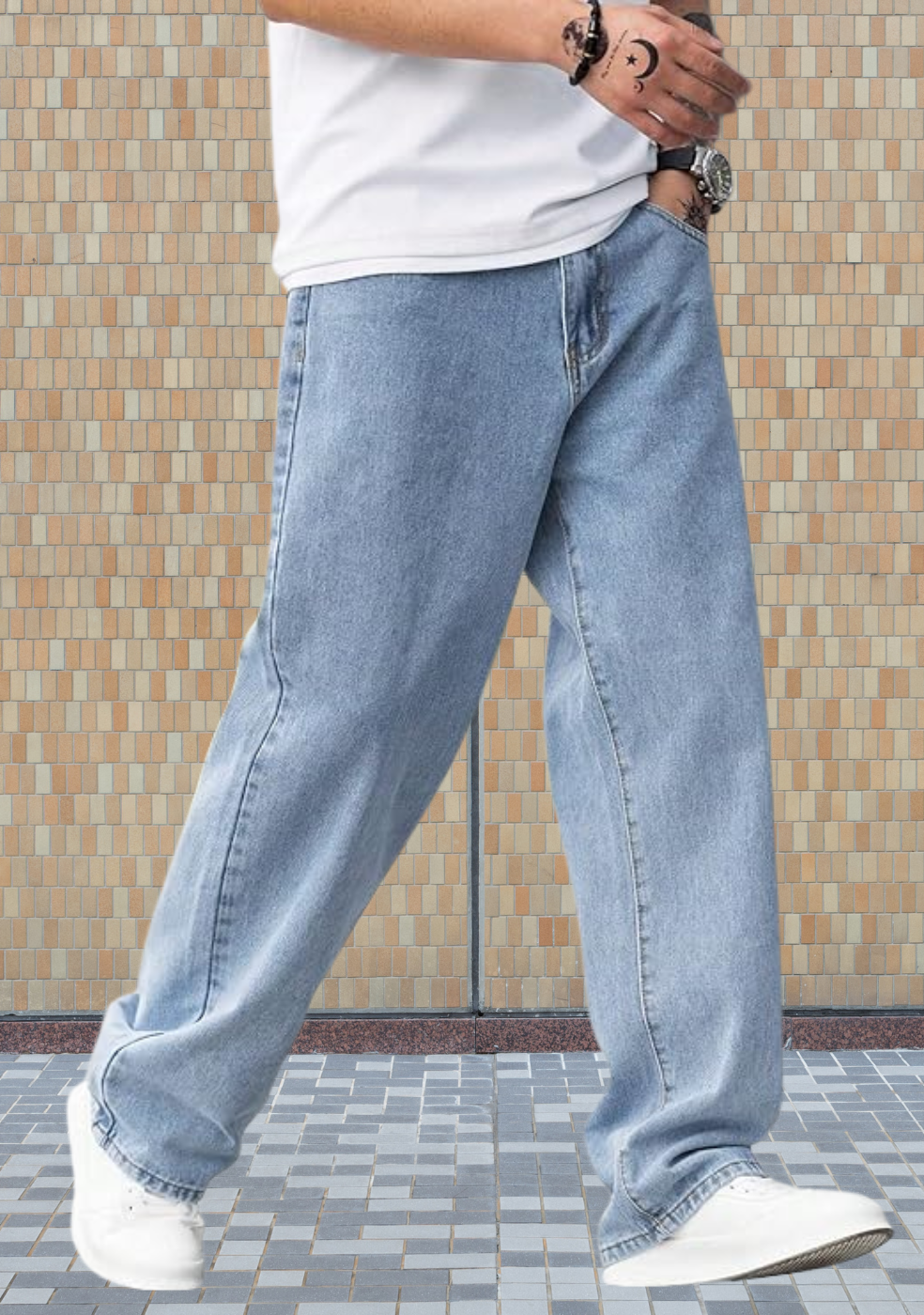 Baggy Denim Jeans For Men