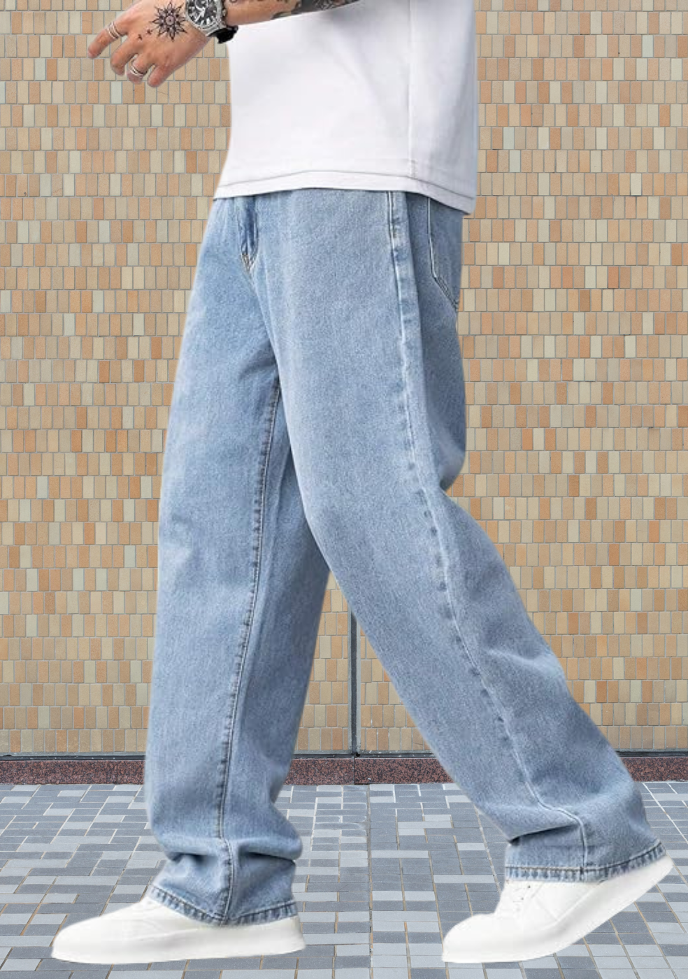 Baggy Denim Jeans For Men