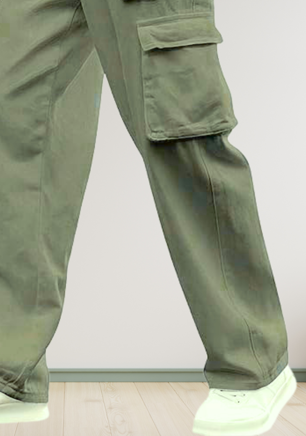 Men Cargo Pants Cotton